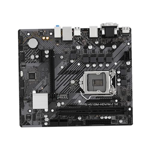 Placas Base de Ordenador Placa Base Fit For ASRock H510M-HDV/M.2 SE Compatible con i9-10900K, 10850K, i7-11700KF, 10700KF, i5-11600K, 10600K, procesador LGA1200, DDR4 de 3200 MHz, M