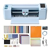 VEVOR Plotter de Corte de Vinilo de 305mm con Kit de Herramientas, Máquina Cortadora Multifuncional Compatible con Android iOS Mac Windows para Papel Bricolaje