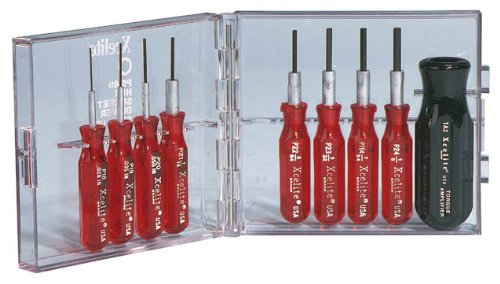 Amazon | Xcelite PS89 Compact Hex Socket Screwdriver Set, 9-Piece