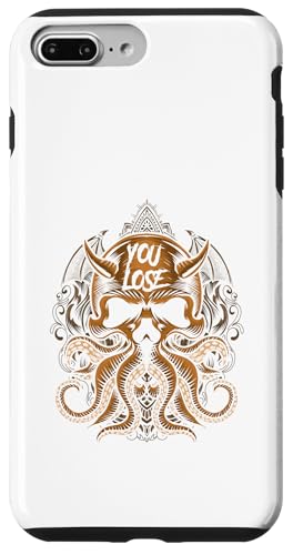 You lose Seemonster und Oktopus Tentakel Totenkopf �X�}�z�P�[�X iPhone 7 Plus/8 Plus �p