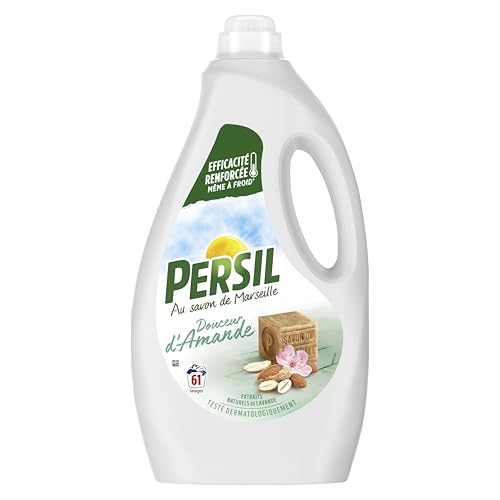 Persil Lessive Liquide Douceur d'Amande Savon de Marseille, 61 Lavages – vue 2