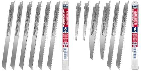 12-Pack Stainless Reciprocating Meat Blades