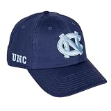 Desert Cactus University of North Carolina Baseball Hat UNC Chapel Hill Tar Heels Brimmed Embroidered Hats Cap Adjustable Cloth Strap Adult (Style B1) Blue
