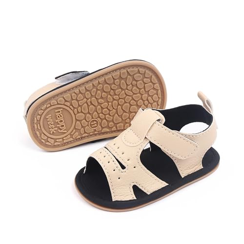 Infant Baby Boy Sandals Non Slip Soft Rubber Sole Open Toe Summer First Walking Shoes4