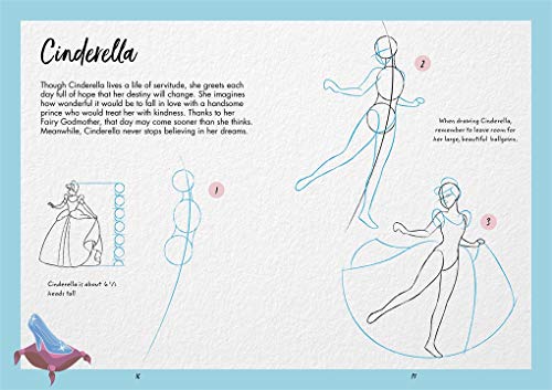 Disney: How to Draw Princesses: With step-by-steps for 12 Princesses and their friends!