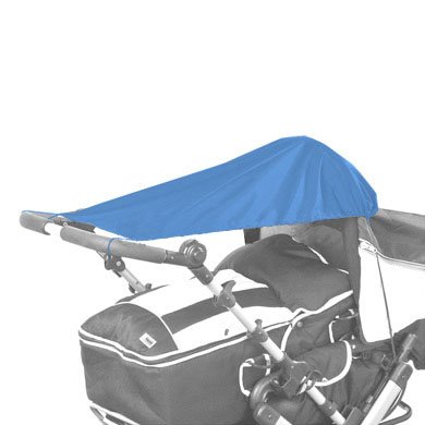 160260 UV Sonnensegel für Kinderwagen, Baby Sonnenschutz, hellblau