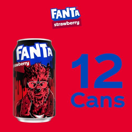 Image of Fanta Strawberry, 12 fl oz, 12 Pack