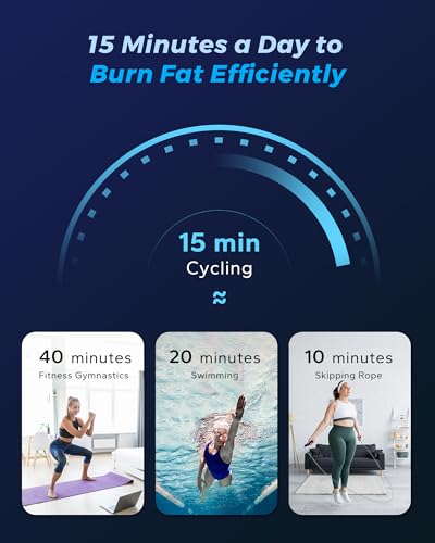 Merach MR-S26B1 Exercise Bike, Brake Pad Stationary Bike With Exclusive App, Low Noise Indoor Cycling Bike thumb #7