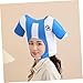 TOPPERFUN Funny Cartoon Sports Hat Novelty Cap for Carnival Parties Cosplay Events and Photo Props Comfortable Material for All-day Wear