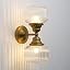 Brass-striped oblate globe