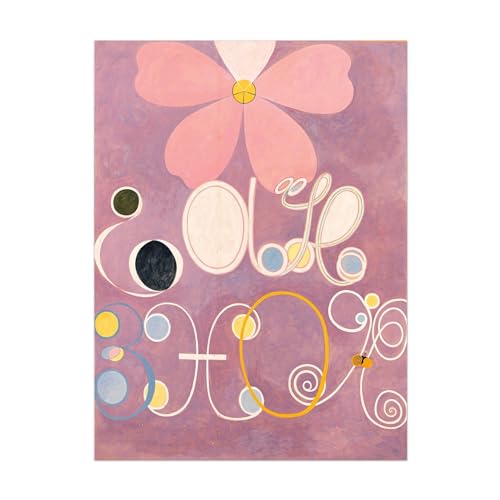 Impression d'art giclée Hilma af Klint Adulthood poésie visuelle mystique