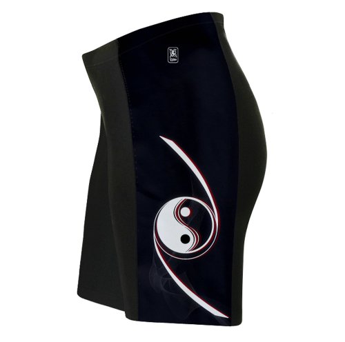 ScudoPro Jing Jang Cycling Shorts for Men - Size 4XL Black