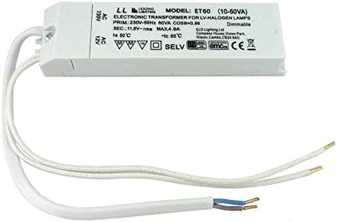 ET60 Fly 60VA 60W Electronic Dimmable 12V Lighting Transformer SELV Low Voltage 12V AC