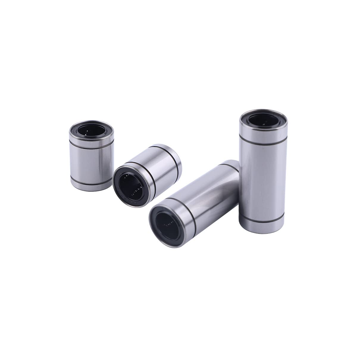LME20UU Linear Ball Bearing, Bore Dia 20 mm, OD 32 mm, Width 45 mm, Used for Mechanical Sliding Tables, CNC Machine Tools, 3D Printers, Silver 2pcs — Amazon image 4