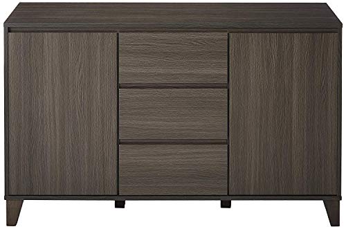 Kings Brand Furniture – Wood Buffet Server Cabinet Console Table, Oak Gray #TOP4