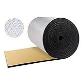 Heat Sound Deadening Insulation Mat-394mil 16.36sqft Car Sound Deadening Mat,Automobile Insulation Sound Deadener for Car Hood Trim Roof Door (394mil/ 40'x60'(16.36sqft))