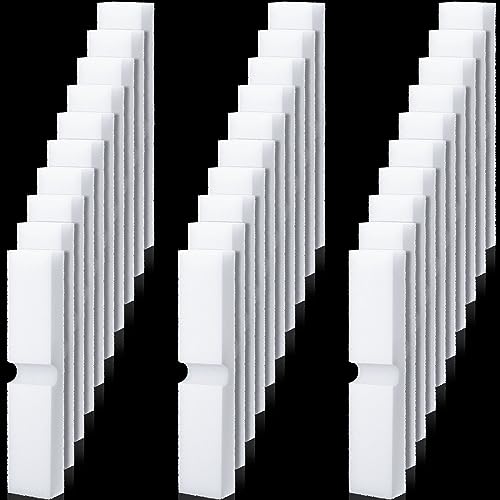 Image of Ziliny Aquarium Foam Filter Pads Compatible with Fluval Fx4, Fx5, Fx6 Cartridge Filters 30ppi Replacement White Pads(1 Pack)
