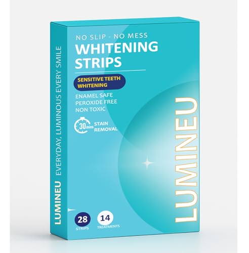 Lumineu Teeth Whitening Strips - 14 Treatments - Peroxide Free