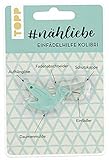  #nähliebe Einfädelhilfe Kolibri Mint: Einfädelhilfe mit Fadenabtrenner und Schutzkappe