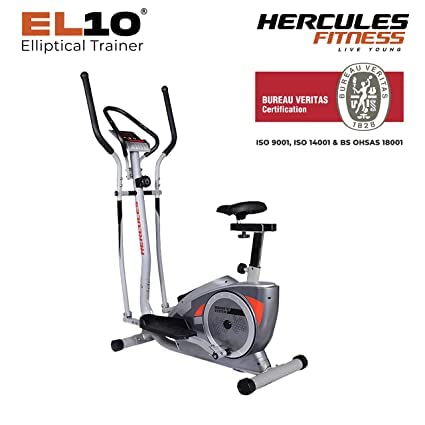 Image of Hercules Fitness Upright Bike with 6 Kg Flywheel | 8level Manual Magnetic Resistance Control | Fitness Cycle for Home Gym Workout | Ideal for Tummy & Lower Body | Max User Weight 100kg