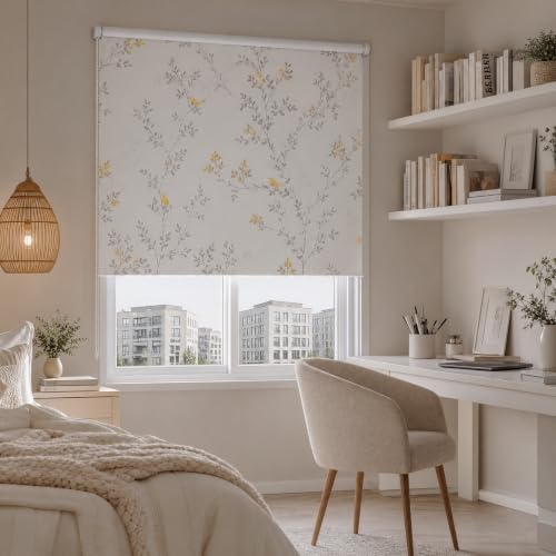 Sekey Verdunkelungsrollo ohne Bohren Verdunkelnd Seitenzugrollo 100x200cm – Ansicht 7