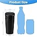 Hiitytin Car Trash Can Bin with Lid, 2 Packs Mini Leakproof Garbage Can for Vehicle, Cup Holder Trash Can, Small Trash Bin for Cars, Home, Bedroom, Office(Black)