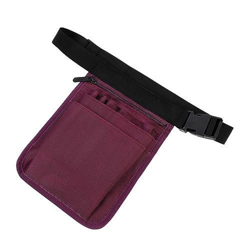 NOLITOY Hairdressing Tool Waist Bag Barber Tool Pouch Portable Scissors Bag for Hairdressers Durable Material