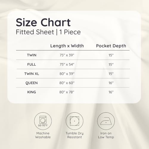 Bambaw 100% Viscose Derived from Bamboo Fitted Sheet Twin Size, Twin Mattress Fitted Sheet Only, Cooling Fitted Sheet Twin Size, 15’’ Deep Pocket Blue Twin Fitted Sheet, Soft Fitted Sheet (Dream Blue) by Bambaw - Used condition - Image 8