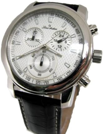 Louis Ardens Gents Florida IP Chronograph Watch