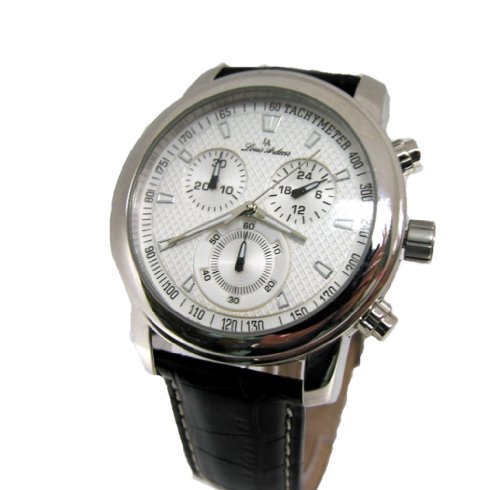 Louis Ardens Gents Florida IP Chronograph Watch