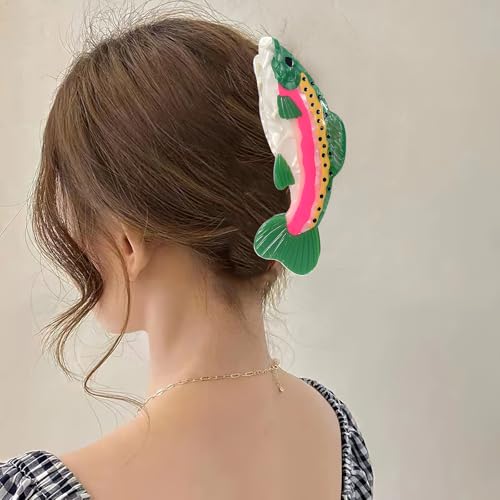 Duojinsanxi Novelty Salmon Fish Hair Clip thumb #5