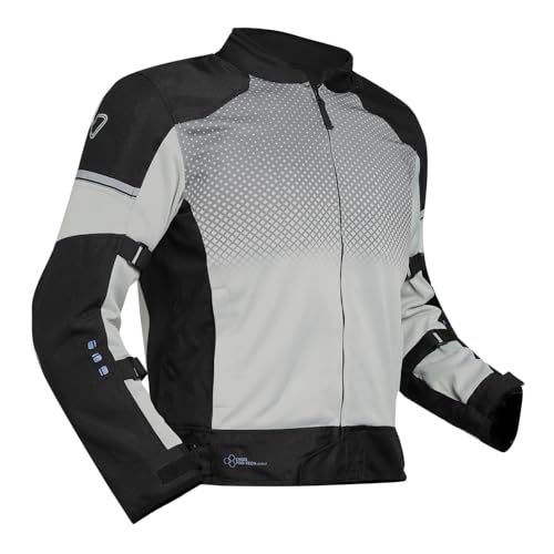 Image of Royal Enfield HIGH STREET ECO RIDING JACKET (Size: 2XL) - JRS250002-LIGHT GREY