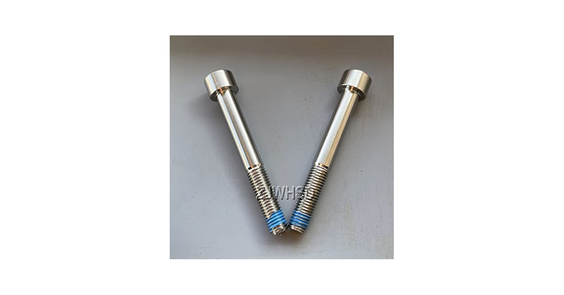 タニページ 2pcs M7 x 70 mm Titanium Ti Screw Bolt Allen Hex Socket Cap