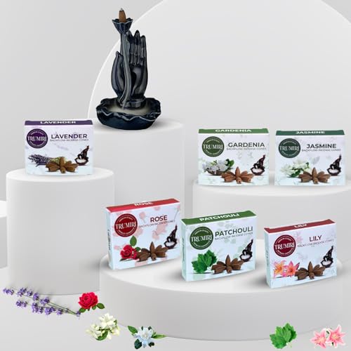 Trumiri TRU-BFVP-FLORAL - Backflow Incense Cones thumb #5