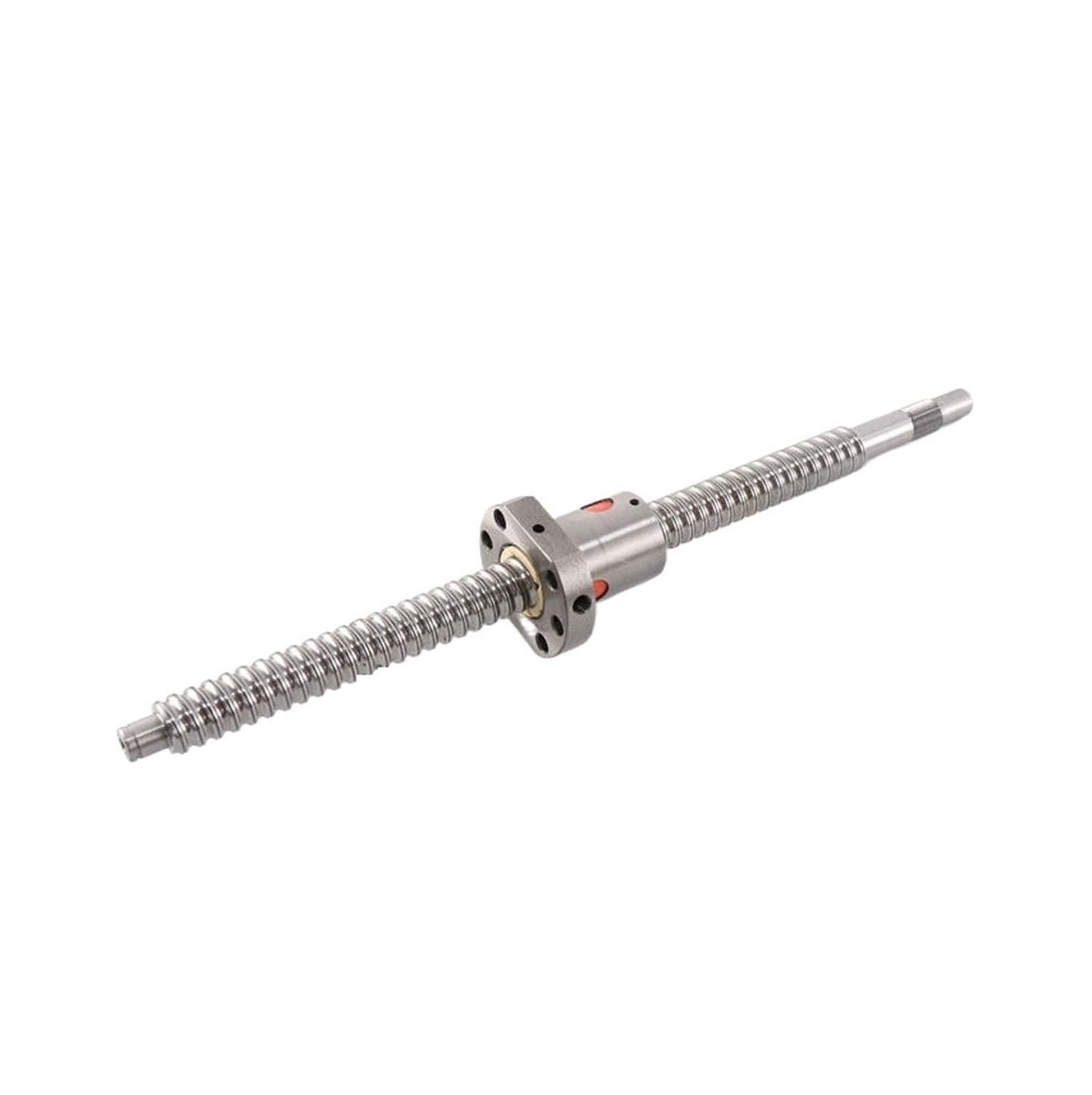 Dado a ricircolo di sfere in metallo 1204 Vite a ricircolo di sfere SFU1204 150mm -800mm C7 Vite a ricircolo di sfere con singolo dado a ricircolo di sfere for parti CNC ( Size : 600mm With nut )