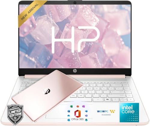 Image of HP Everyday Laptop • 2026 Edition • Intel 4-Core Processor • 8GB RAM • 128GB SSD + 1TB Cloud Storage • Microsoft 365 • Fast Response • Long Battery Life • Windows 11