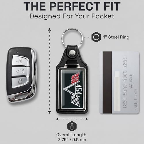 Image of Brotherhood Car Key Chain for Chevelle - Classic Models Keychain for Men and Women Gift Key Ring