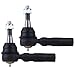 ECCPP Front Outer Tie Rod Ends Complete Kit for 2002 2003 2004 2005 Dodge Ram 1500 2500 3500 Pickup RWD (2Pcs)