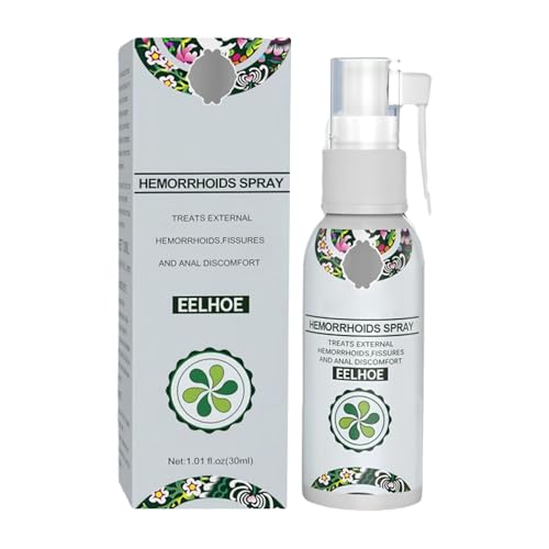 Hemorrhoids Spray, Botellas Spray Para Hemorroides, Aerosol Para Hemorroides, Crema, 30ml
