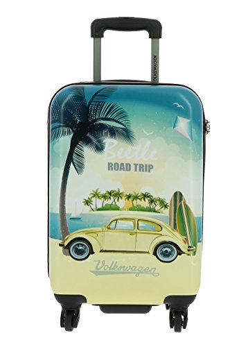 Preisvergleich Produktbild Volkswagen Luggage Collection Roadtrip 4-Rad Kabinentrolley 55cm Mehrfarbig