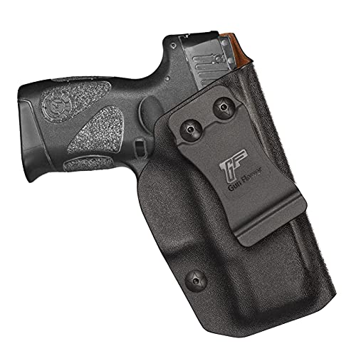 Taurus G3C Holster,GF GUN FLOWER Leather Interior Kydex Holster for Concealed Carry ,IWB Gun Holsters Compatible with Taurus G2C/G3C/ Millennium G2 PT111/PT140â€“Pistol Holster with Adj.Cant.Belt Clip