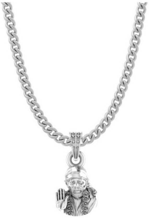 Pendentif Shree Sai Baba en argent sterling 92.5 % d'une pureté exceptionnelle Mtrolls