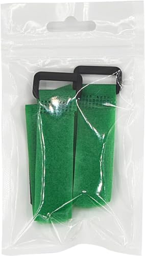 Image of 2pcs Rooster Noisy Free Anti-Hook Neckband Collar,Nylon Collar Crow Rooster Collar to Stop Prevent Crowing No,Rooster Supplies Rooster Neck Collar Supplies,Collars (Green)