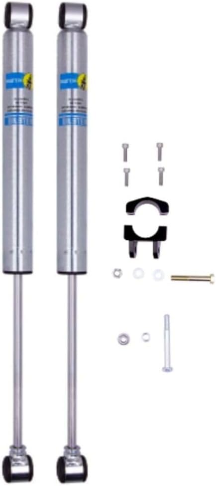 Bilstein Front 5100 Dual Steering Damper Kit fits 2013-2025 Ram 3500 4WD with 2-2.5" Front and 2-3" Rear Lift & without Air Leveling Suspension | Includes TrendsAuto Decal