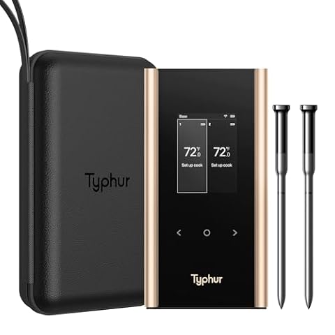 Typhur Sync Gold Wireless Meat Thermometer: Hands-Off Cooking Workflow