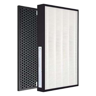 Air Purifier Particulate And Carbon Filter Set, Compatible For Panasonic, F-ZXGP70C F-VXG70C Air Cleaner Replacement Elements Pack