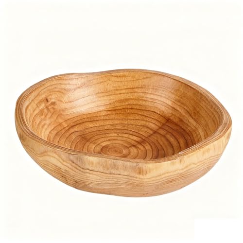TAITONGGO Holzsalatschale,Holzschale schlüsselschale,Unregelmäßige...