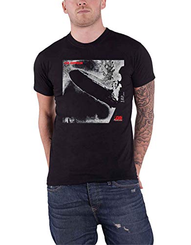LED Zeppelin ‘I Remastered Cover’ (Black) T-Shirt (Large) - Les Beatles, Paul McCartney, John Lennon, RIngo Starr, George Harrison LED Zeppelin 'I Remastered Cover' (Black) T-Shirt (Large)