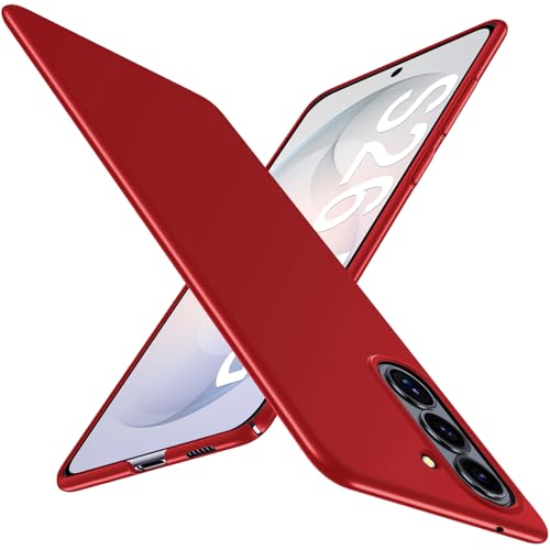 Coque Samsung S26 antichoc militaire rigide légère robuste et fine rouge