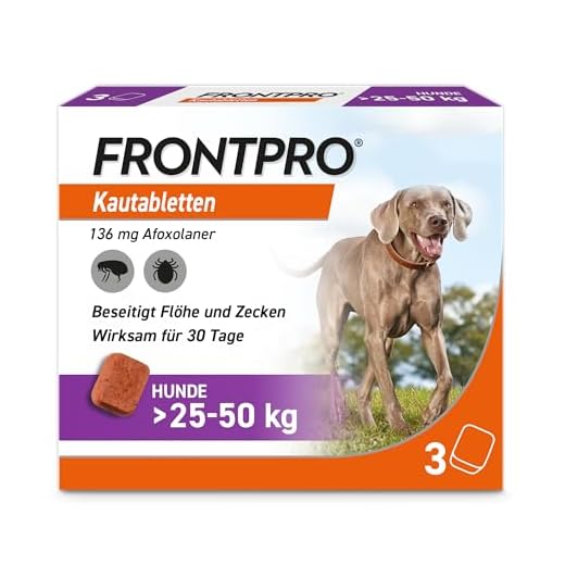 FRONTPRO Hund XL - Zecken- und Flohschutz